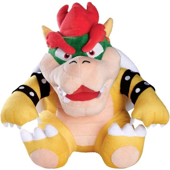 Super Toys Mario Bowser Peluche 27 Cm Jaune