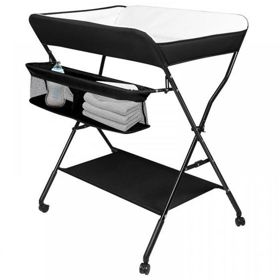 SUPFINE PLAN A LANGER en tissu Oxford PVC robuste avec tubes en acier 81*61*98-104cm Table pour des soins pratiques aux patients