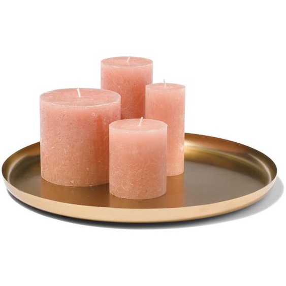 Support À Bougies - Ø 33 Cm - Or (doré)