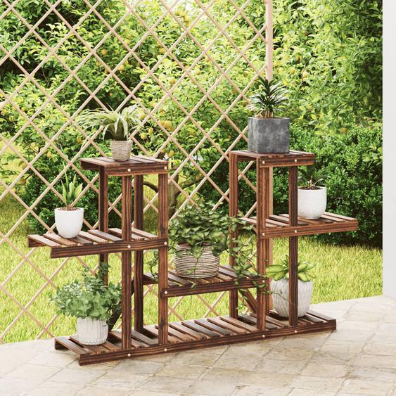 Support à fleurs 110x25x73 cm bois massif de sapin