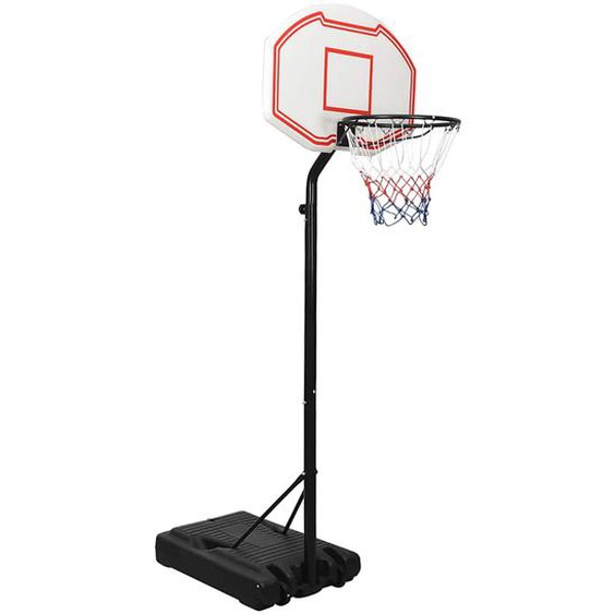 Support de basket-ball Blanc 237-307 cm Polyéthylène