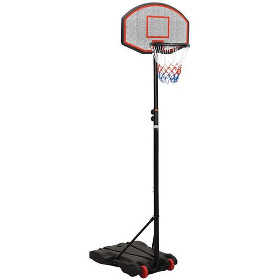 Support de basket-ball Noir 216-250 cm Polyéthylène