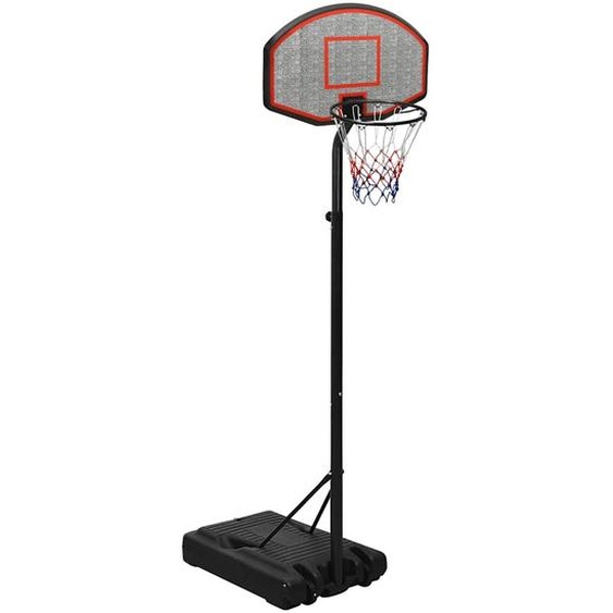 Support de basket-ball Noir 237-307 cm Polyéthylène
