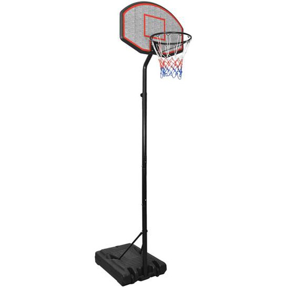 Support de basket-ball Noir 282-352 cm Polyéthylène