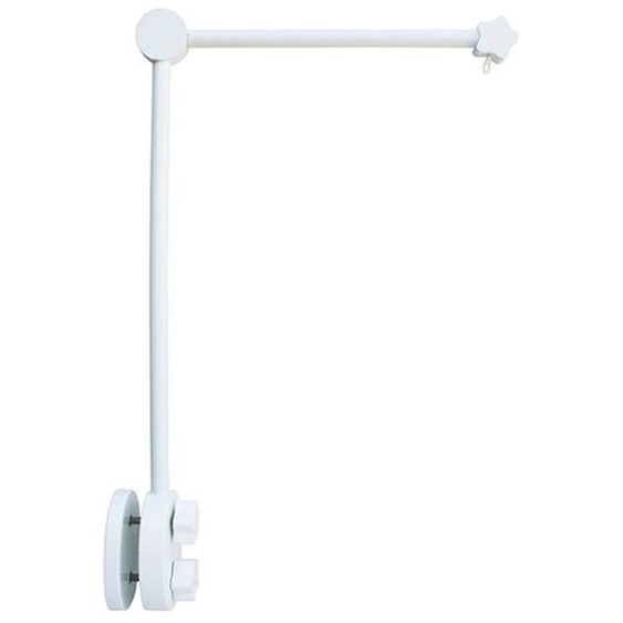 Support De Bras Mobile Universel En Bois Pour Lit Bébé Blanc