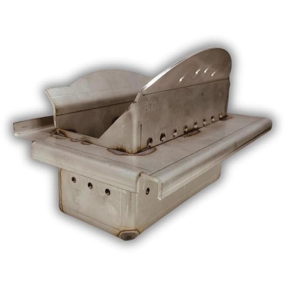 Support de foyer avec grille pour poêles à granulés