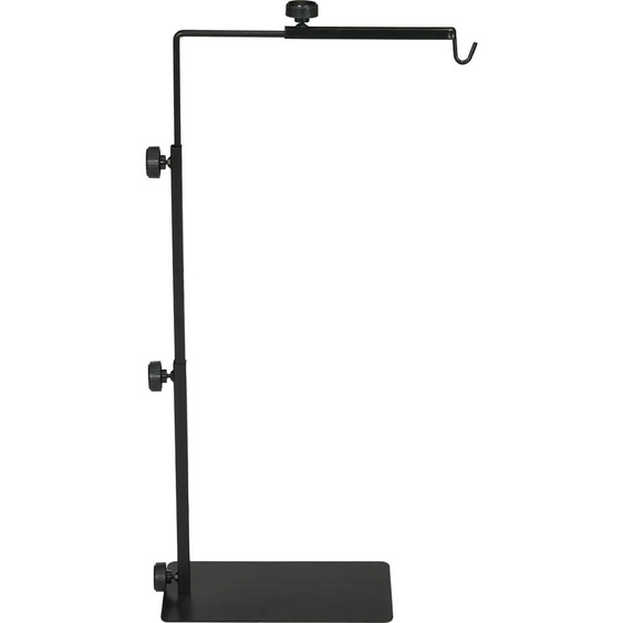 Support de lampe pour reptiles PawHut, Support de lampe chauffante réglable avec socle, 4 fentes pour fil métallique, Support de lampe pour reptiles, tortues, mille-pattes, St