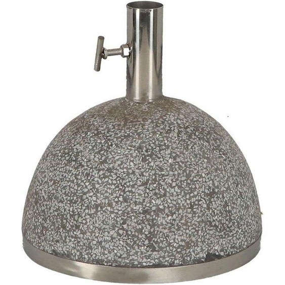 Support de parasol Famanu avec base en granit, 115 kg, diamètre 35 cm - Pied de parasol sur roulettes