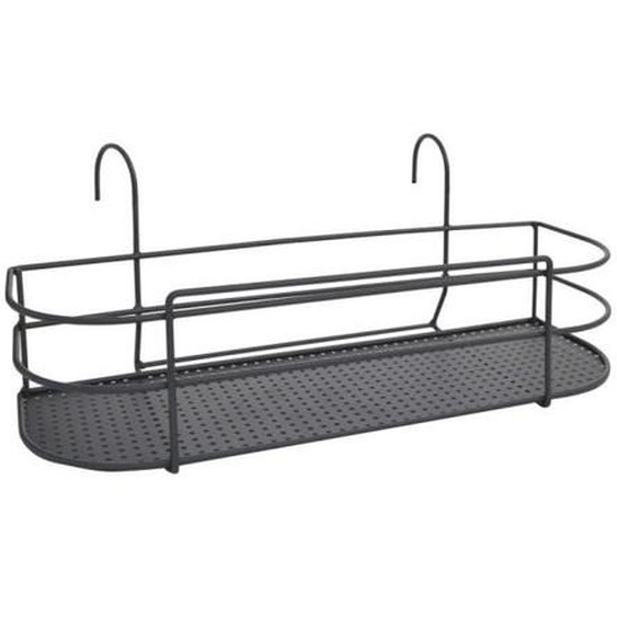 Support de plantes - LOUIS MOULIN - Design anthracite - Acier époxy - 60 x 28 cm - 25 kg max