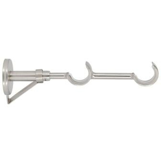 Support double ouvert extensible D28 Premium chrome mat