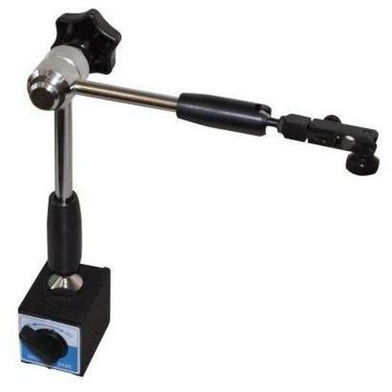 Support magnétique pour comparateur 420 mm - base métal pour mesure de précision