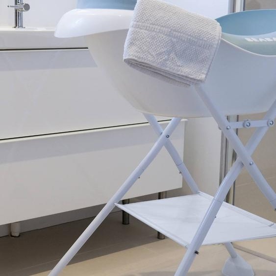 Support pieds Caméléo pour baignoire ou plan à langer blanc