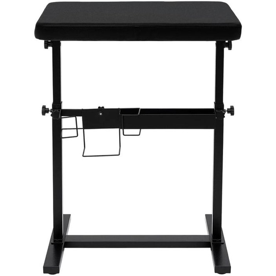 Support pour bras et jambes de tatouage - Support réglable en hauteur - Rembourrage épais et moelleux enPolyuréthane60 × 40 cm - Hauteur 66–98 cm - Structure robuste en fer - Pour studio/salon