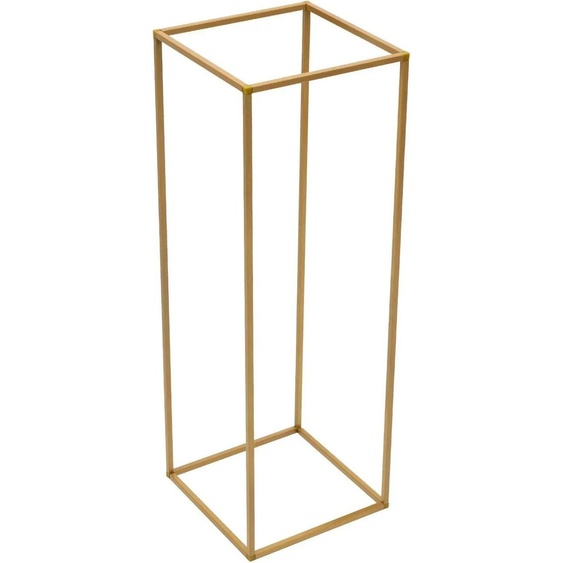 Support pour fleurs de mariage - Support au sol - Métal - Hauteur 80 cm - Lot - Or