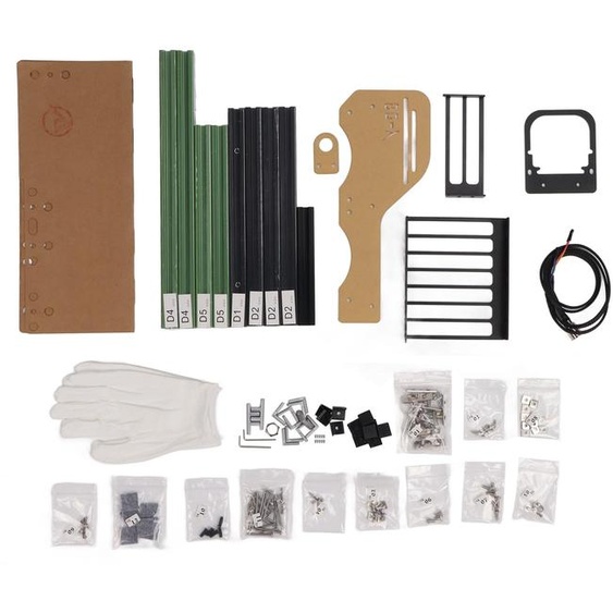 Support pour ordinateur ouvert, excellente dissipation thermique, structure verticale en aluminium pour montage personnalisé, compatible ATX, MATX, ITX, couleurs : vert, noir