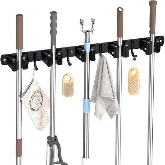 Support pour outils de jardinage - Système de suspension pour tondeuse à gazon - Support pour tondeuse à gazon - Système de suspension pour tondeuse à gazon - Support pour outils de jardinage - Acier inoxydable - Tondeuse à gazon