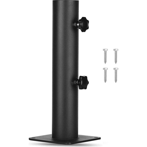 Support pour parasol Terrasparaplu - Pied de parasol en acier pour usage intensif - Réglable