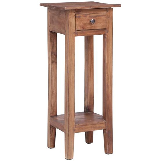 Support pour plantes 30x30x75 cm Bois de récupération massif