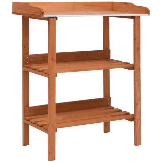 Support pour plantes 76x37x89 cm Bois de sapin