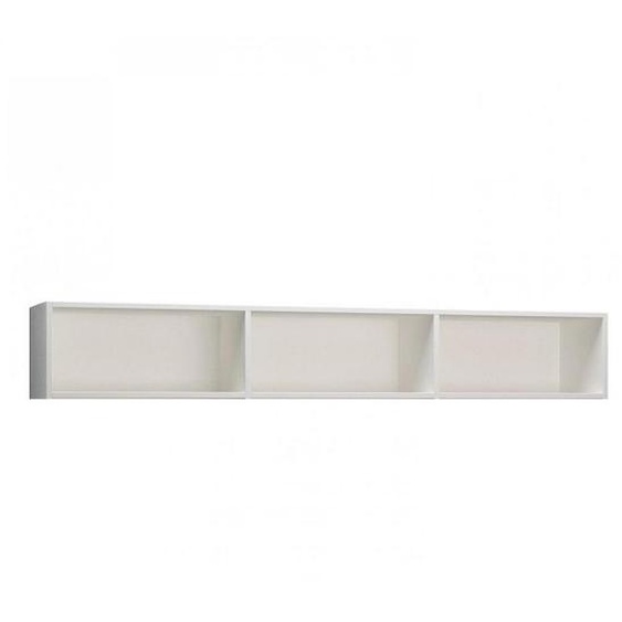 Sur-meuble lit escamotable VERTIGO 160 x 200 cm blanc mat