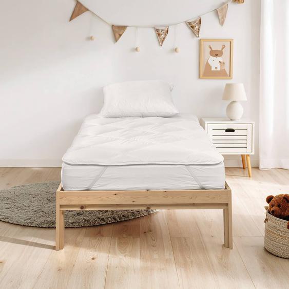 Surmatelas Confort Anti-acariens Blanc