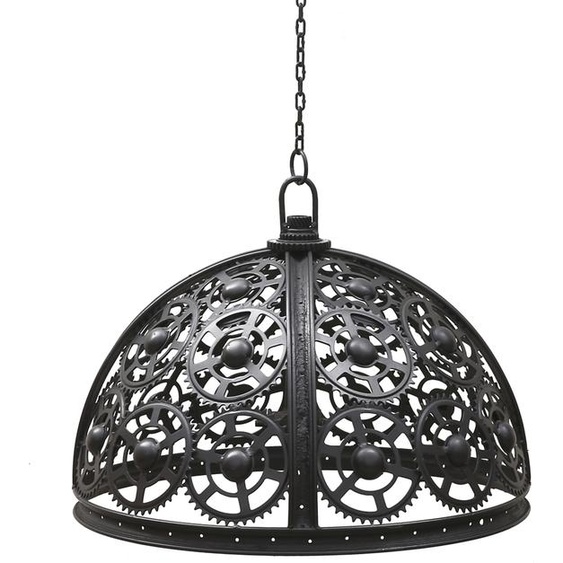 Suspension Aapaam XXL - Suspension industrielle en fer, 65 cm