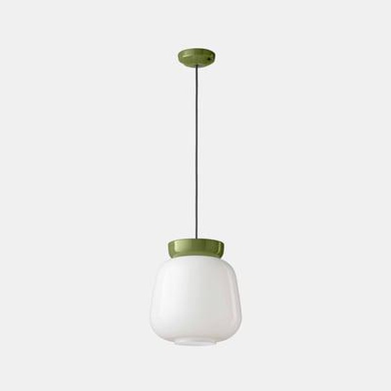 Suspension Blanc et vert