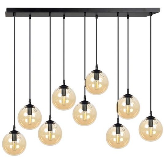 Suspension COSMO 9 Noir/Orange