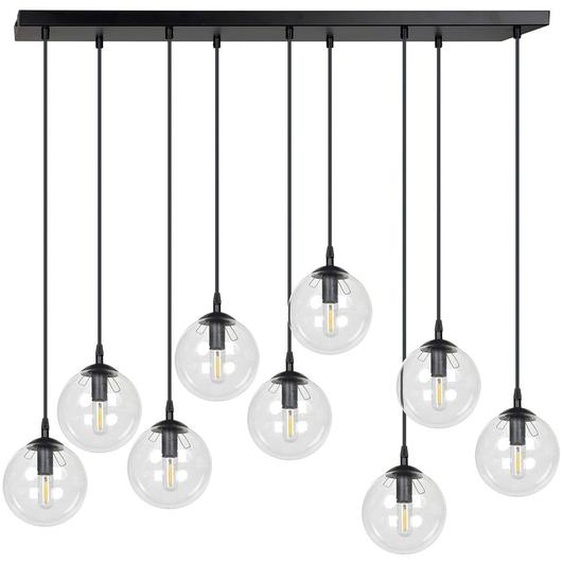 Suspension COSMO 9 Noir/Transparent