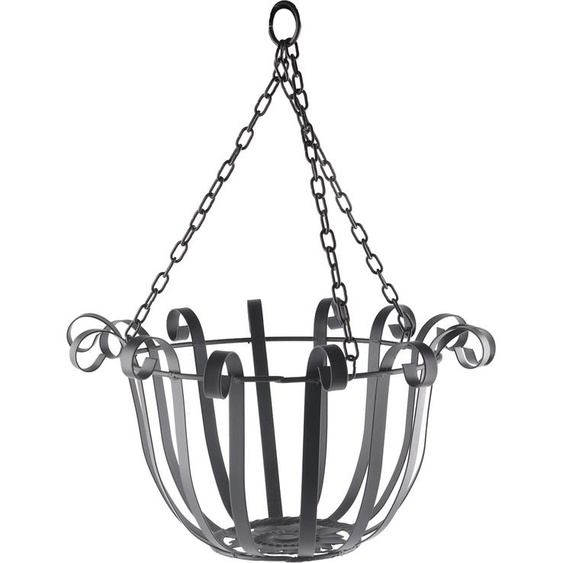 Suspension de plantes, panier suspendu en fer, panier suspendu mural, panier à fleurs, support de pot de fleurs suspendu