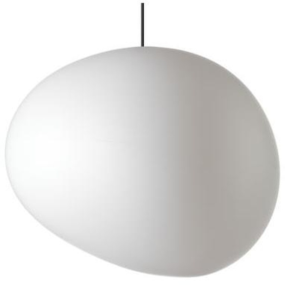 Suspension dextérieur Gregg XL plastique blanc / L 60 cm - Foscarini