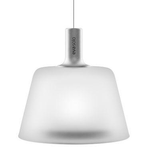 Suspension dextérieur Sunlight métal verre blanc / Energie solaire - Ø 13,2 cm - Eva Solo