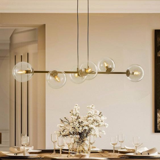 Suspension  Glassy EMIBIG LIGHTING, dimmable, noir, Salon / Salle à manger, Métal, Moderne, Suspension