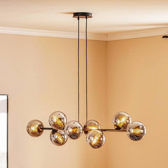 Suspension  Glassy EMIBIG LIGHTING, dimmable, noir, Salon / Salle à manger, Verre, Moderne, Suspension