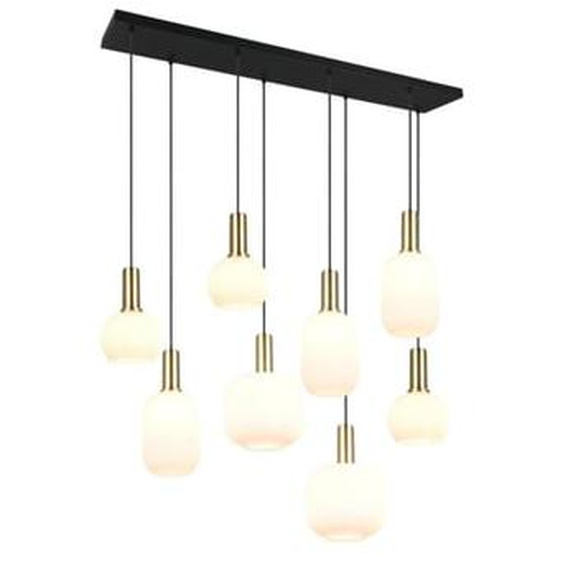 Suspension huit lampes 120 cm Diva