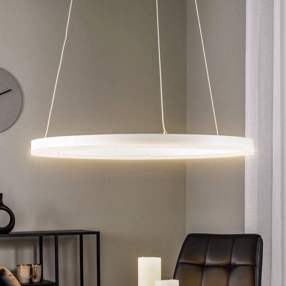 Suspension LED Albiona Arcchio, dimmable, blanc, Cuisine, Métal, Moderne