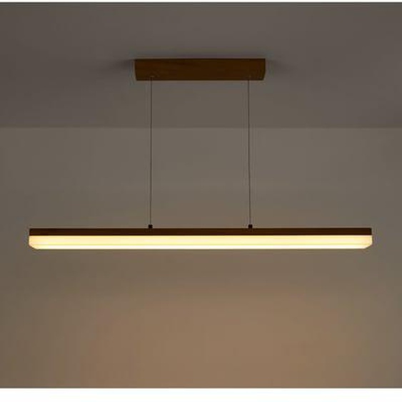 Suspension LED chêne et acrylique, Segundo