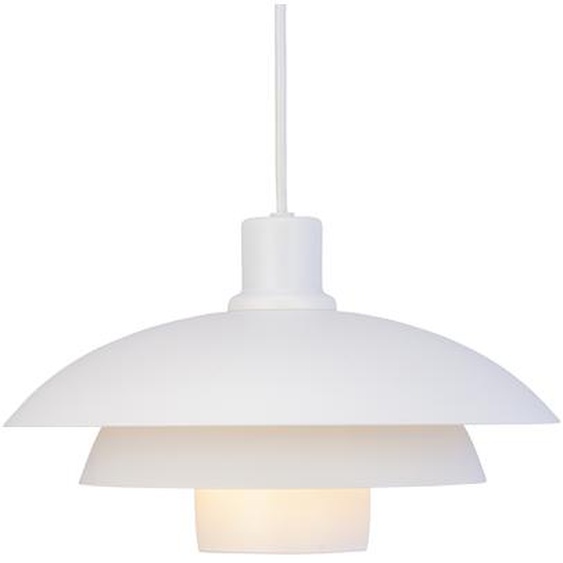 Suspension LED, lampe à suspendre, suspension de plafond, suspension de table à manger, suspension pour le salon, design scandinave, Morph blanc D30