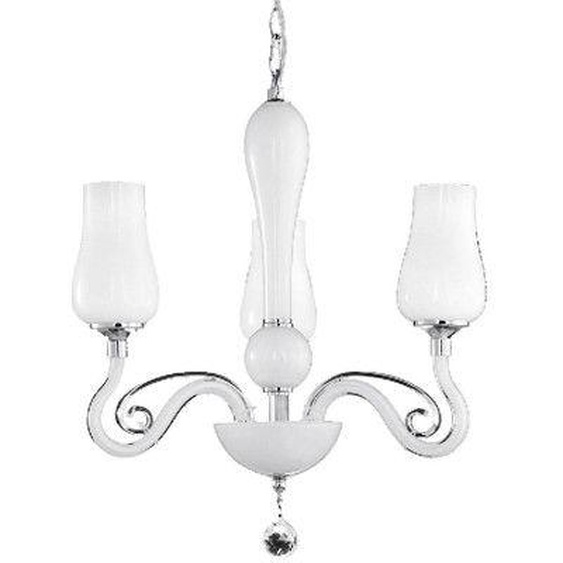 Suspension Lutecja, Blanc, 12x14x12 cm