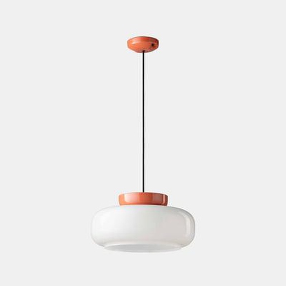 Suspension Orange et blanc