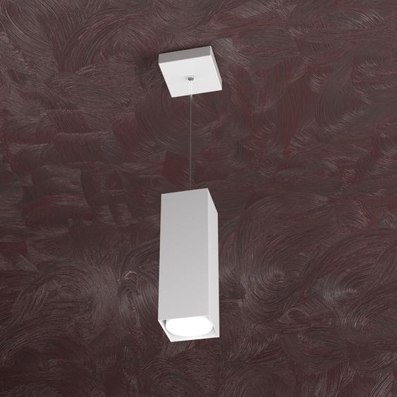 Suspension Modern Area Metal White 1 Light Gx53 25Cm