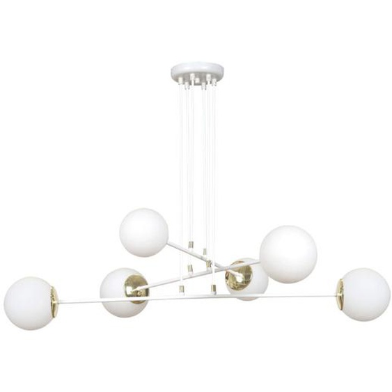 Suspension OGNIS 6 Blanc/Blanc