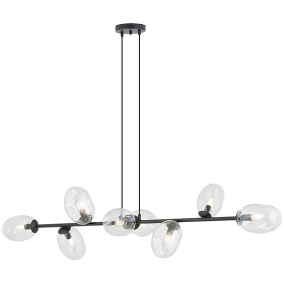 Suspension PANDORA 8 Noir/Transparent