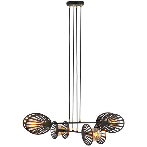 Suspension PLAYA 4 Noir/Doré