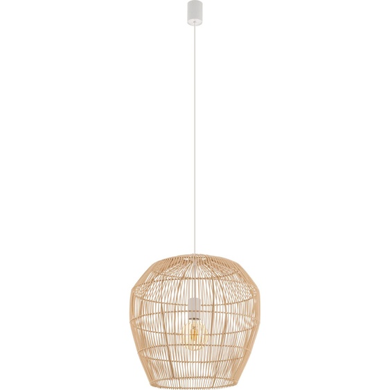 Suspension scandinave en bambou 1xE27 25W HAITI S 11163 Nowodvorski