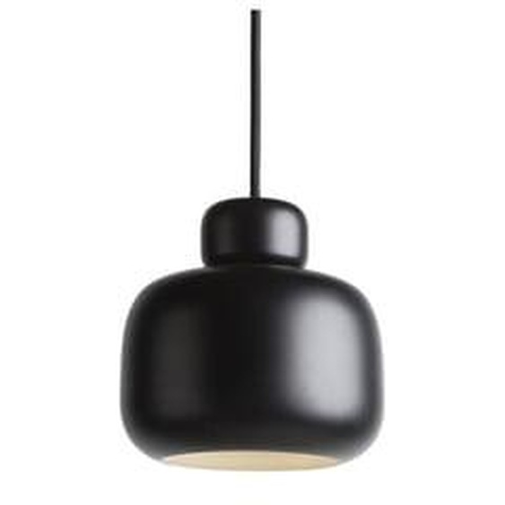 Suspension Stone large - noir