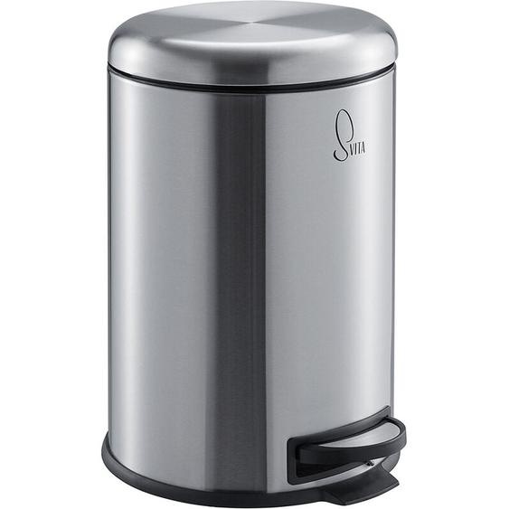 Poubelle à pédale Poubelle en inox 20L argent - Svita