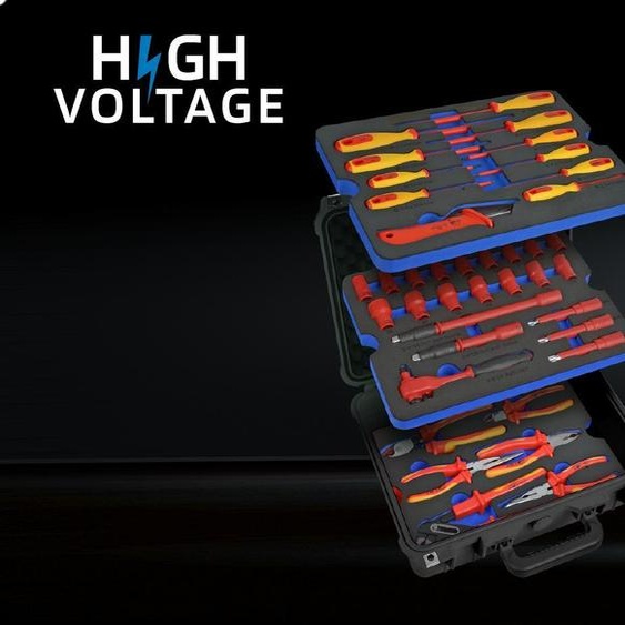SW-Stahl V1000 VDE Jeu doutils, 50 pièces