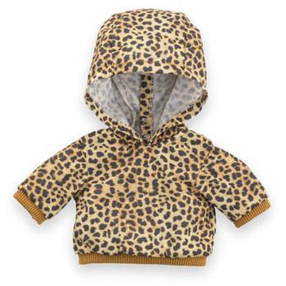 Sweat Léopard vêtement pour poupée Ma Corolle 36cm