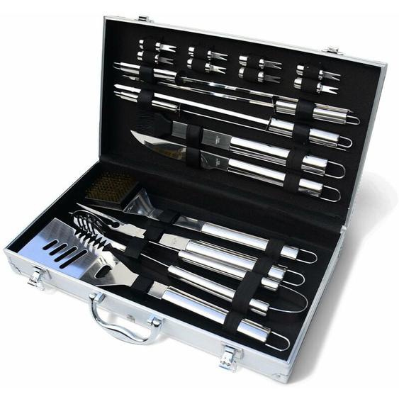 sweeek - Mallette dustensiles pour barbecue et plancha -18 pièces